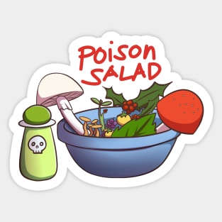 Poison Halloween Cute Food Sticker